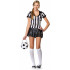 Fantasia Juíza de Futebol Adolescente Feminino Sexy