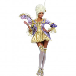 Fantasia Maria Antonieta Adulto Luxo Lilás