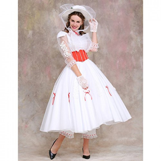 Fantasia Mary Poppins Elite Luxo Profissional Fantasia Mary Poppins Elite Luxo Profissional