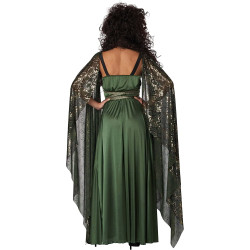 Fantasia Medusa Rainha Gorgons Luxo Adulto