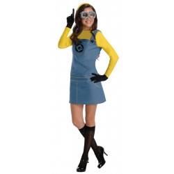 Fantasia Minion Lady Meu Malvado Favorito Adulto