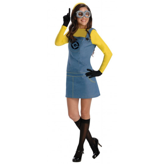 Fantasia Minion Lady Meu Malvado Favorito Adulto