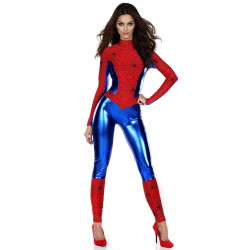 Fantasia Mulher Aranha do Homem Aranha Feminino Adulto Luxo