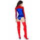 Fantasia Mulher Aranha do Homem Aranha Feminino Adulto Maiô Fantasia Mulher Aranha do Homem Aranha Feminino Adulto Maiô