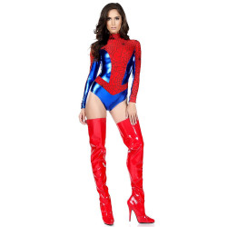 Fantasia Mulher Aranha do Homem Aranha Feminino Adulto Maiô