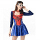 Fantasia Mulher Aranha do Homem Aranha Feminino Adulto Vestido Luxo Fantasia Mulher Aranha do Homem Aranha Feminino Adulto Vestido Luxo
