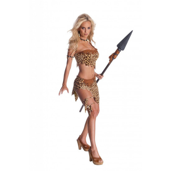 Fantasia Mulher das Cavernas Luxo Adulto Fantasia Mulher das Cavernas Luxo Adulto