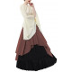 Fantasia Mulher Vitoriana Medieval Adulto Feminino