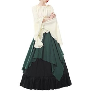Fantasia Mulher Vitoriana Medieval Adulto Feminino