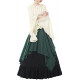 Fantasia Mulher Vitoriana Medieval Adulto Feminino