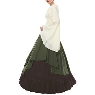 Fantasia Mulher Vitoriana Medieval Adulto Feminino