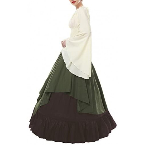 Fantasia Mulher Vitoriana Medieval Adulto Feminino