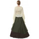 Fantasia Mulher Vitoriana Medieval Adulto Feminino