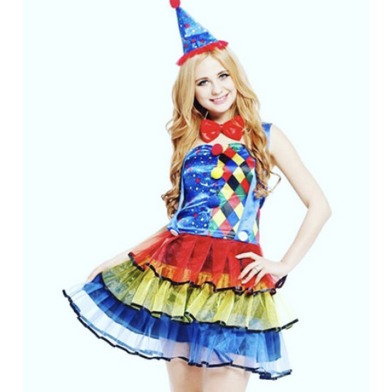 Fantasia Palhacinha Adulto Feminino