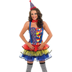 Fantasia Palhacinha Adulto Feminino