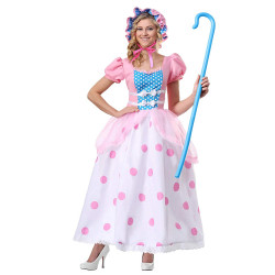 Fantasia Pastora de Ovelhas Bo Peep Toy Story Luxo Adulto