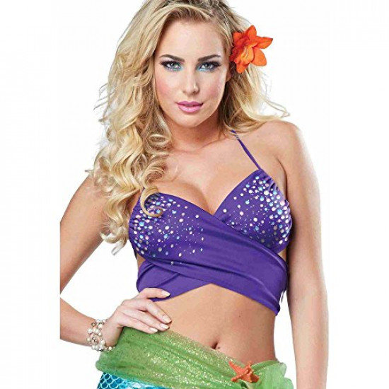Fantasia Pequena Sereia Ariel Sexy Adulto Feminino Fantasia Pequena Sereia Ariel Sexy Adulto Feminino