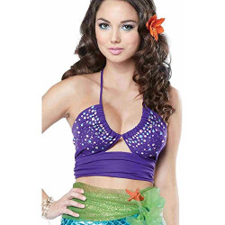 Fantasia Pequena Sereia Ariel Sexy Adulto Feminino