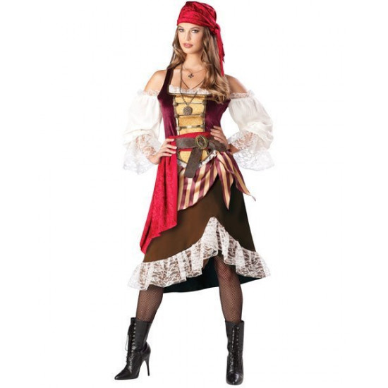 Fantasia Pirata Feminina Clássica Fantasia Pirata Feminina Clássica
