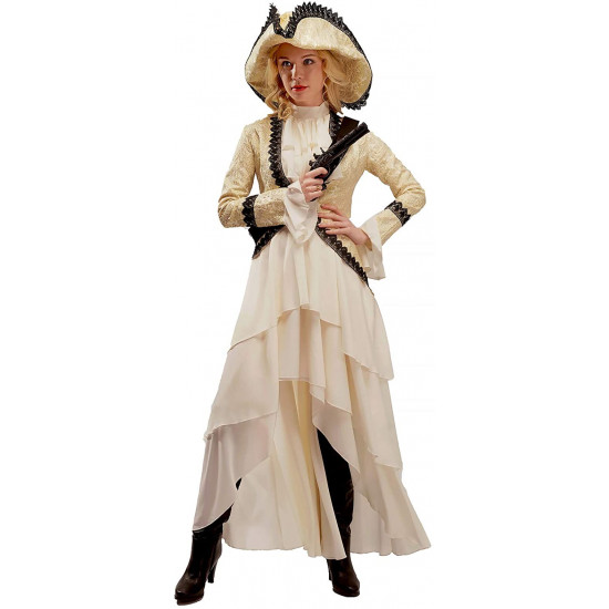 Fantasia Pirata Feminina Clássica Fancy