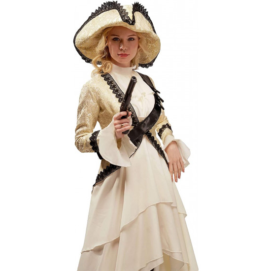 Fantasia Pirata Feminina Clássica Fancy