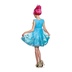 Fantasia Poppy Trolls Adulto Luxo