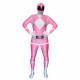 Fantasia Power Rangers Luxo Rosa Adulto Fantasia Power Rangers Luxo Rosa Adulto