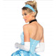 Fantasia Princesa Encantada Cinderela Luxo Adulto Fantasia Princesa Encantada Cinderela Luxo Adulto