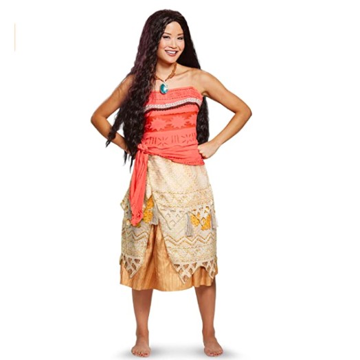 Fantasia Princesa Moana Disney Adulto Fantasia Princesa Moana Disney Adulto
