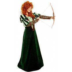 Fantasia Princesa Valente Merida Adulto