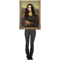 Fantasia Quadro Mona Lisa Luxo