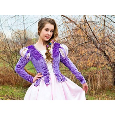 Fantasia Rapunzel Enrolados Disney Luxo Adulto Fantasia Rapunzel Enrolados Disney Luxo Adulto