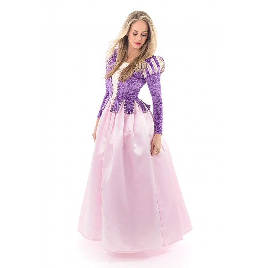 Fantasia Rapunzel Enrolados Disney Luxo Adulto Fantasia Rapunzel Enrolados Disney Luxo Adulto