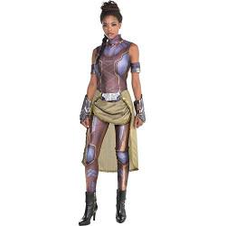 Fantasia Shuri Pantera Negra Adulto Luxo Clássica
