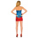 Fantasia Super Girl Sexy Adulto Fantasia Super Girl Sexy Adulto