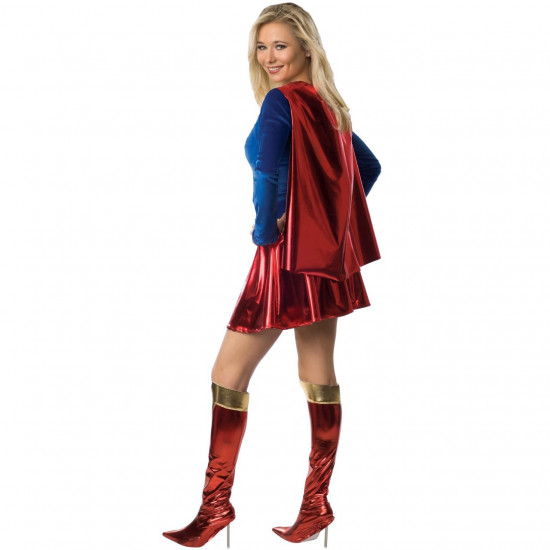 Fantasia Supergirl Adulto Feminino Sexy Fantasia Supergirl Adulto Feminino Sexy