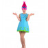 Fantasia Trolls Queen Poppy Adulto Luxo