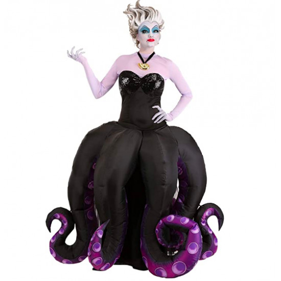 Fantasia Ursula da Pequena Sereia Adulto Inflável