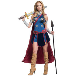 Fantasia Valkyrie Ragnarok Luxo Adulto Nova