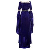 Fantasia Vestido Mulher Medieval Vitoriana Adulto Feminino Fantasia Vestido Mulher Medieval Vitoriana Adulto Feminino