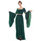 Fantasia Vestido Mulher Medieval Vitoriana Adulto Feminino