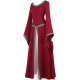Fantasia Vestido Mulher Vitoriana Medieval Adulto Feminino