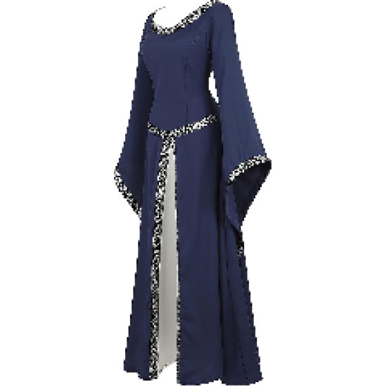 Fantasia Vestido Mulher Vitoriana Medieval Adulto Feminino