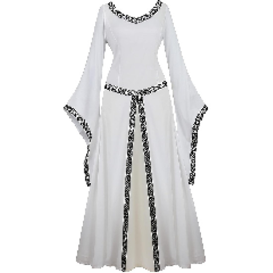 Fantasia Vestido Mulher Vitoriana Medieval Adulto Feminino