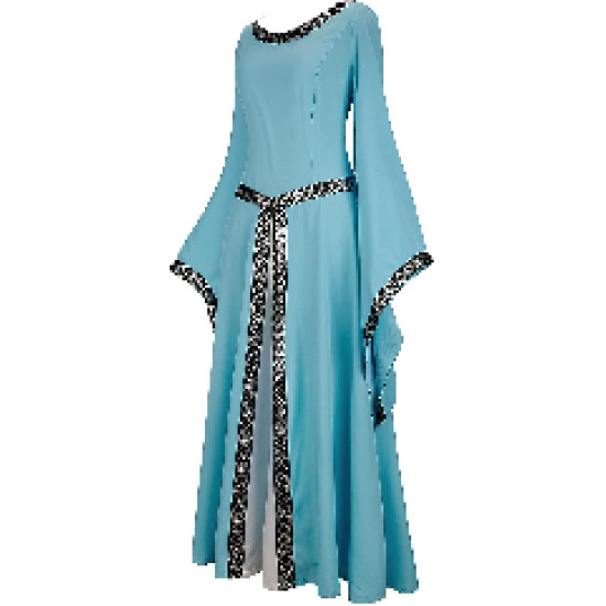 Fantasia Vestido Mulher Vitoriana Medieval Adulto Feminino