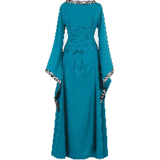 Fantasia Vestido Mulher Vitoriana Medieval Adulto Feminino