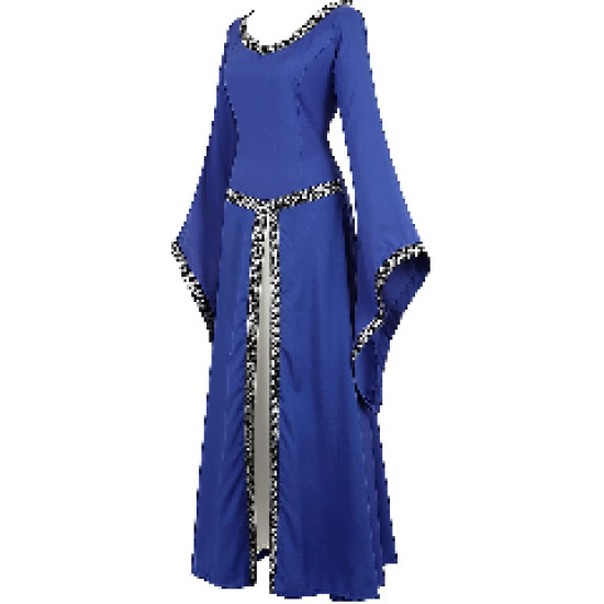Fantasia Vestido Mulher Vitoriana Medieval Adulto Feminino