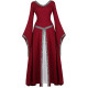 Fantasia Vestido Mulher Vitoriana Medieval Adulto Feminino