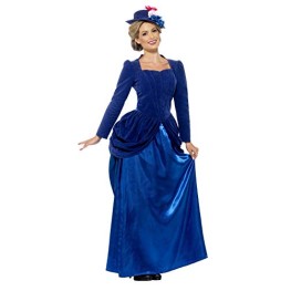 Fantasia Vitoriana Azul Luxo Fantasia Vitoriana Azul Luxo
