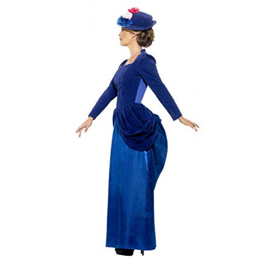 Fantasia Vitoriana Azul Luxo Fantasia Vitoriana Azul Luxo